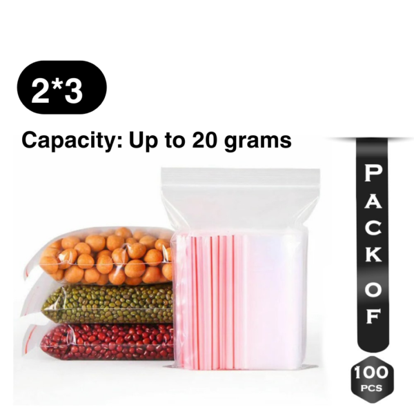 Premium 2*3 Inch Zip Lock Covers for Secure Packaging